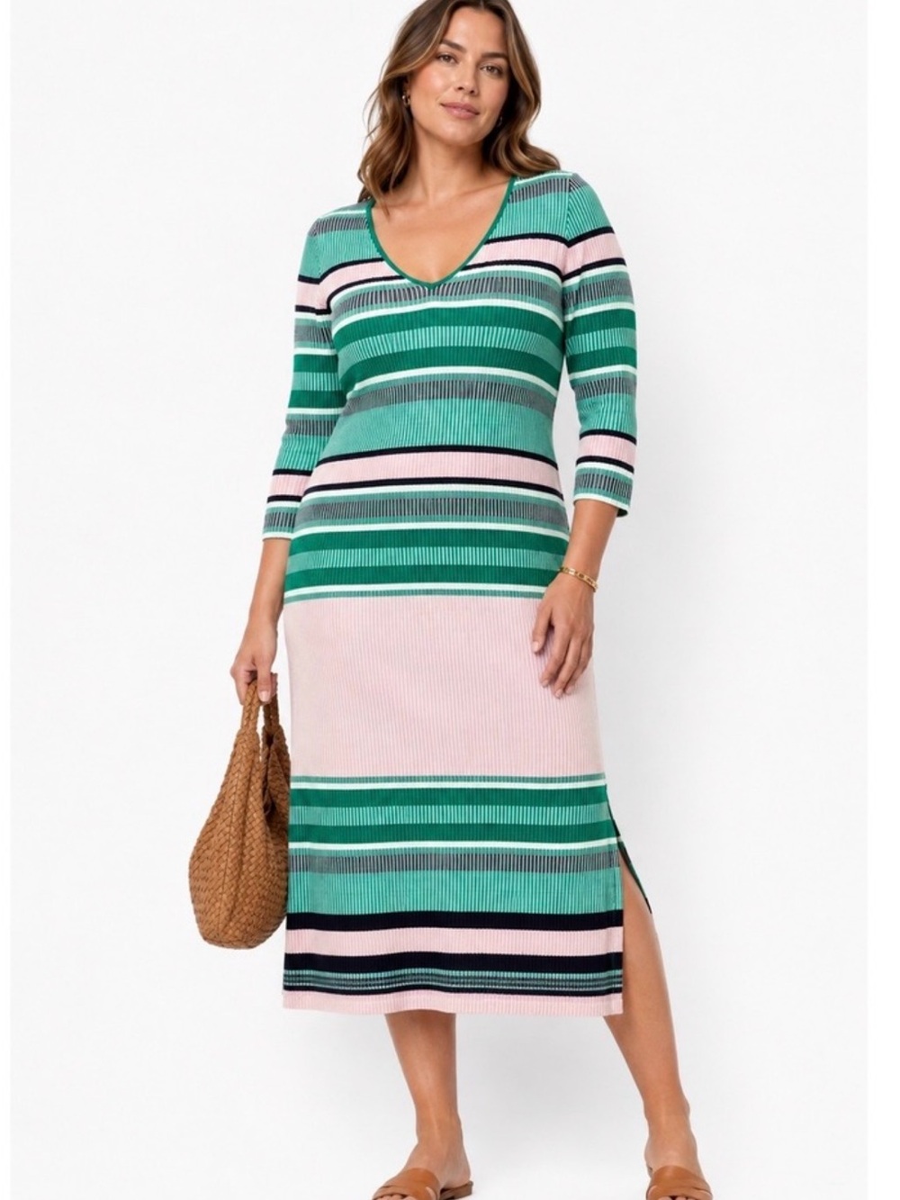 Tuckernuck Stevie Knit Striped Mini Dress